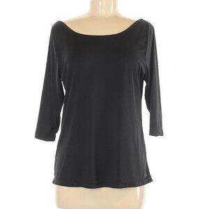 Splits59 Devon 3/4 sleeve black top size s NWT